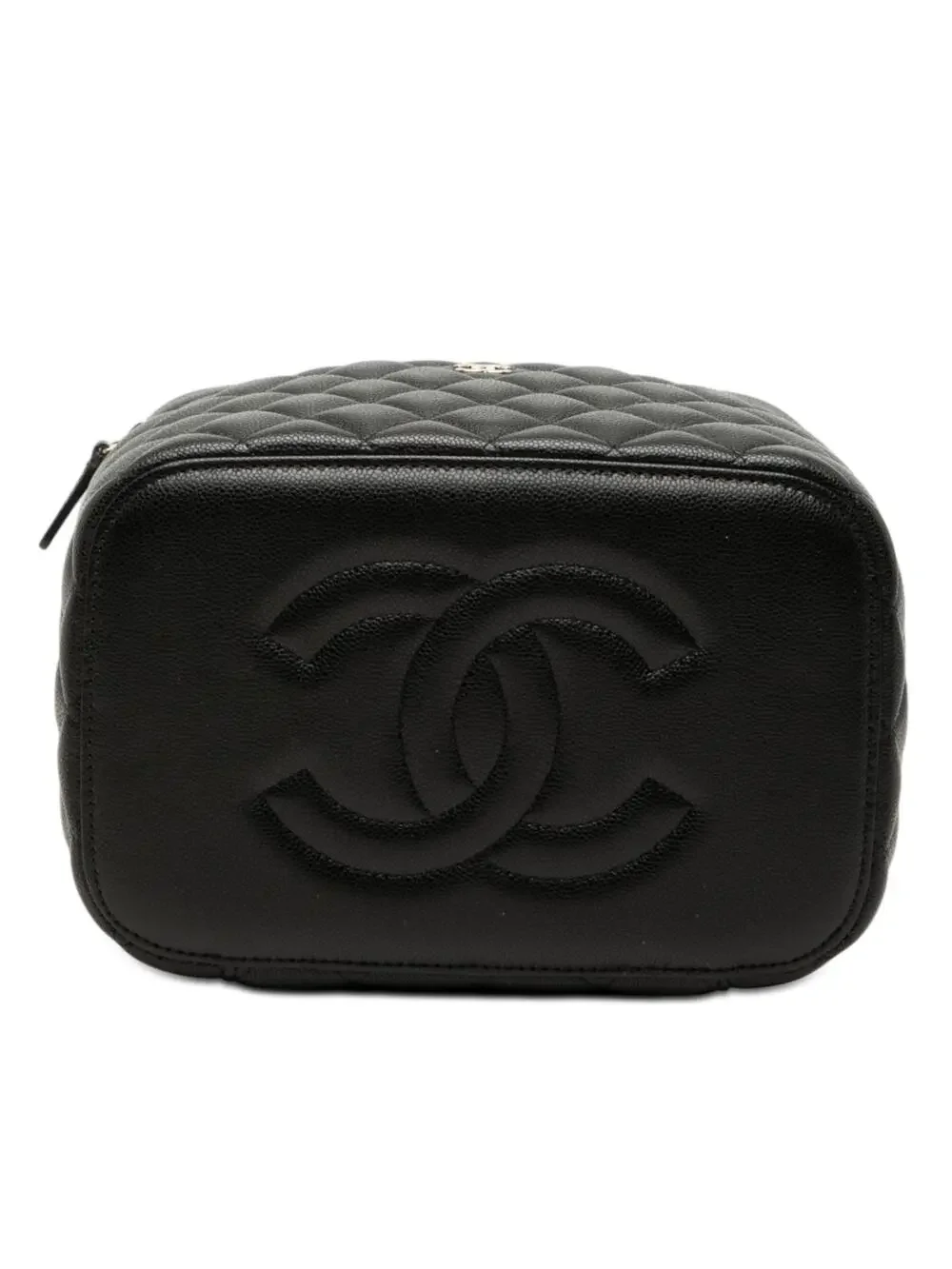 Chanel Medium Cc Quilted Caviar Vanity #290379C28B